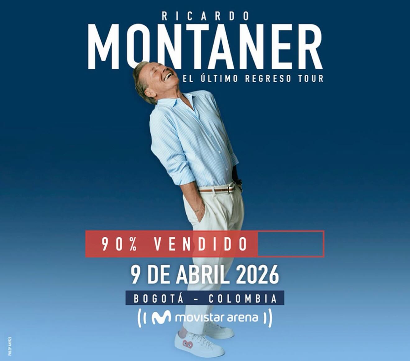 Ricardo Montaner regresa a Bogotá con su “El Último Regreso Tour”